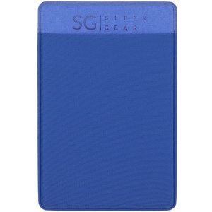 Sleek Gear Slim Wallet for Men & Women, Minimalist Wallet, Thin Wallet, Card Holder, Business Card Holder, Credit Card Wallet, ID Holder, Front Pocket Wallet with 2 Card Slots (Blue)